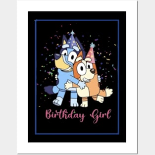 bithday girl Posters and Art